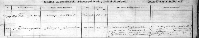 Workhouse Records Part 2 by popular US professional genealogists, Price Genealogy: image of a workhouse record.